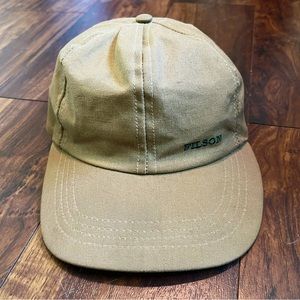 Vintage Filson Oil Tin Low Profile Hat